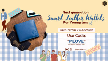 Next-Gen Smart Leather Wallets with GPS For Youngsters! Arista Vault