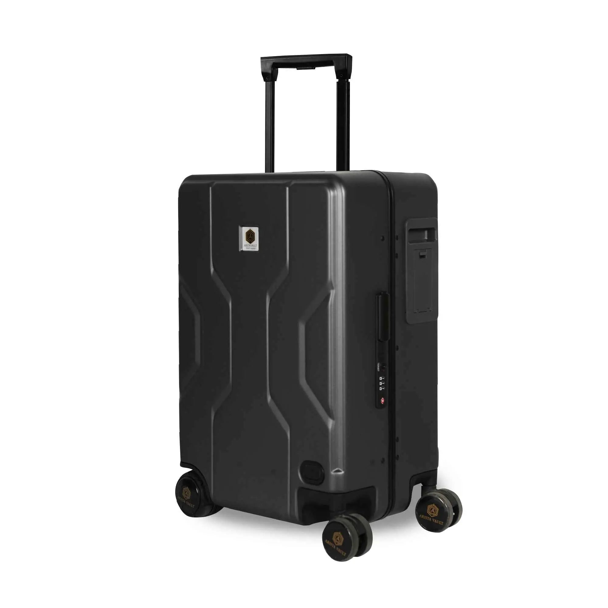 Smart Luggage Jarviz Introducing the Grey Follow Me Suitcase Arista