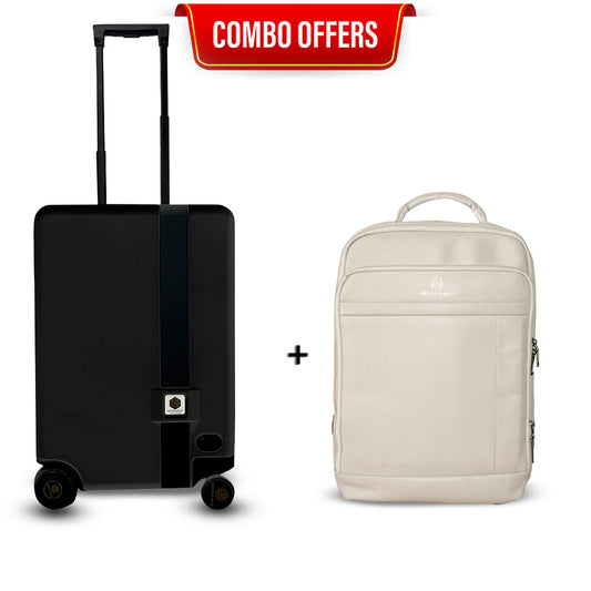 Smart Combo (Follow me Smart Luggage + Smart FingerPrint Bagpack)