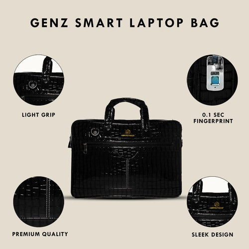 Smart combo ( Genz Fingerlock bag + Bagtag )