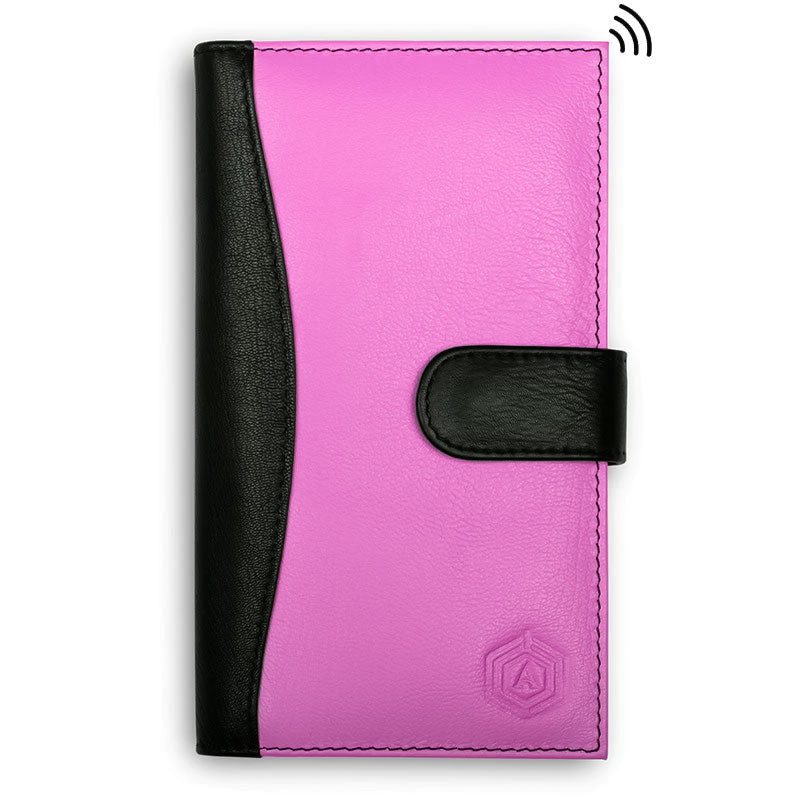 Smart wallet for women pink 